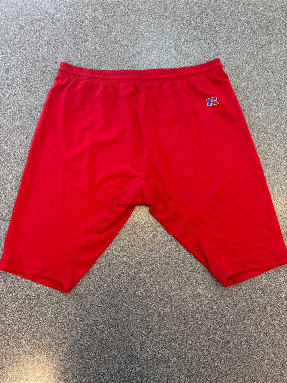 Russell Athletic Red Compression Shorts 2XL